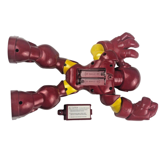 Hasbro Marvel Super Hero Squad Iron Man Talking Light Up 10 Inch Action Figure - Picture 9 of 10